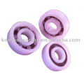 plastic bearing for pulley . Luggage and door bearing